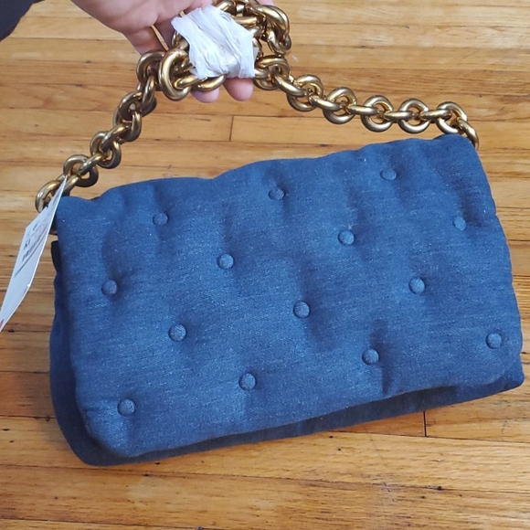 Zara Denim Quilted Bag Bloggers Favorite N… - Picture 10 of 10